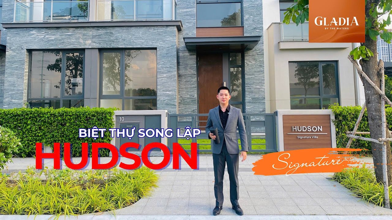 Hudson - Biệt thự Song lập lớn nhất Gladia by the Waters | CĐT Keppel & Khang Điền