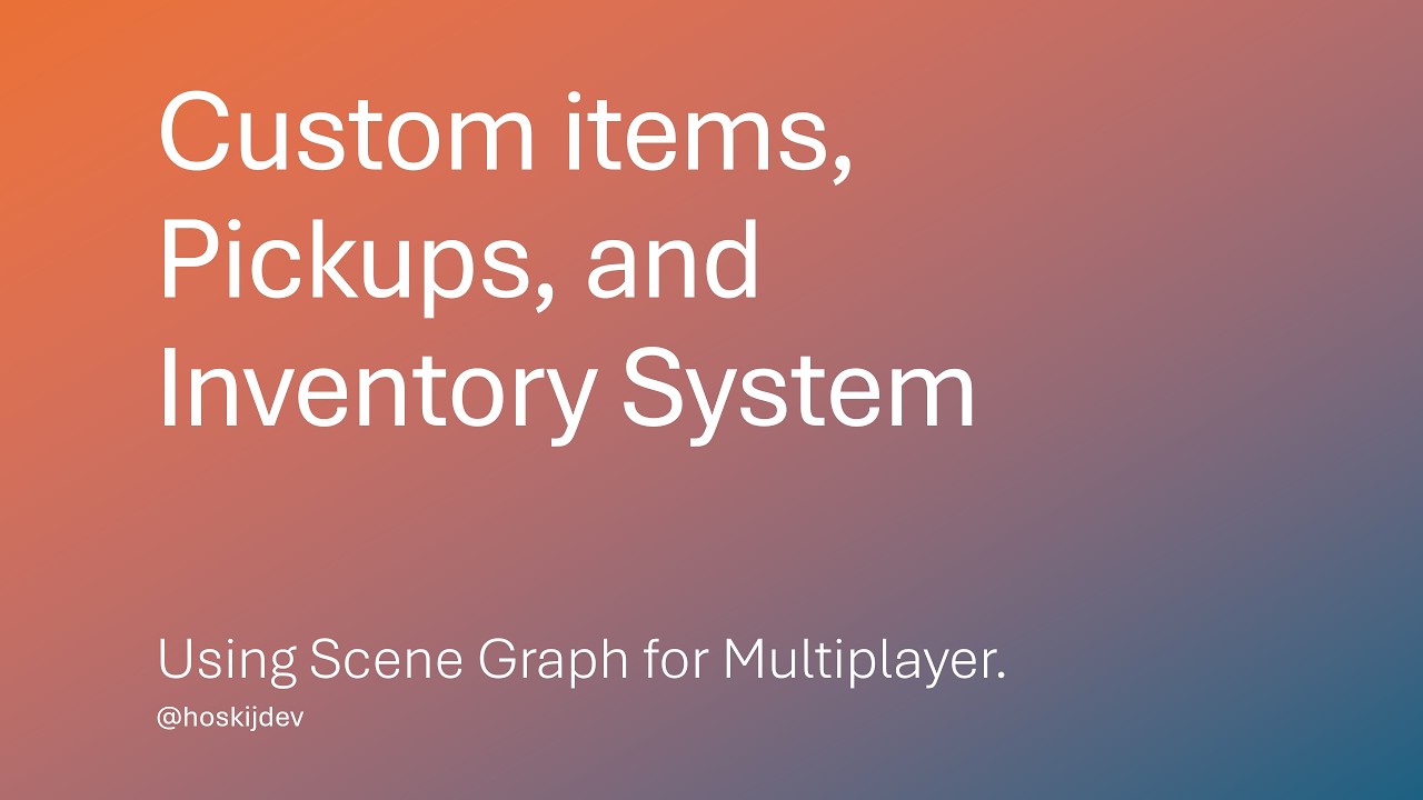 [UEFN] Custom Items For Multiplayer in Fortnite