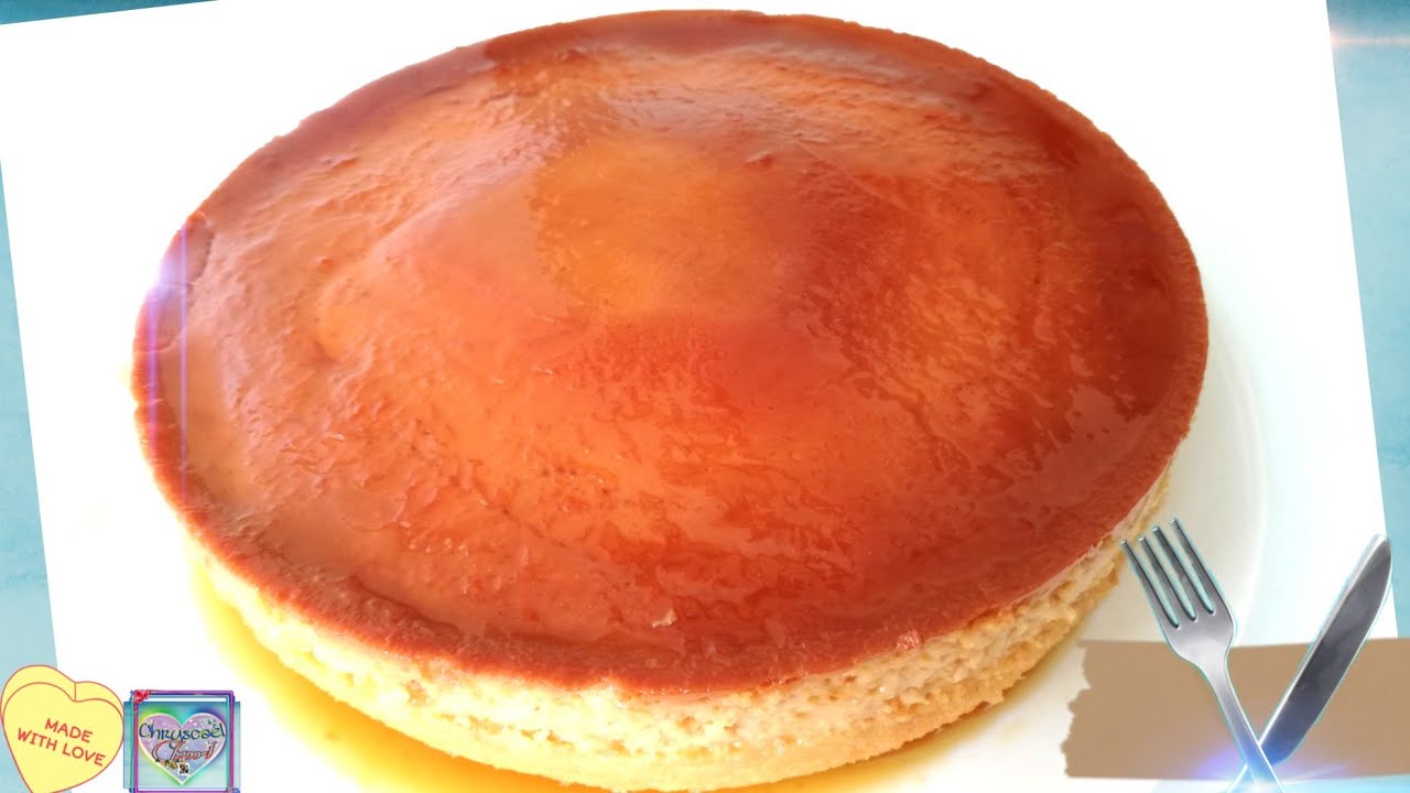 Custard cake /Flan cake/ No oven cake #custardcake #flancake
