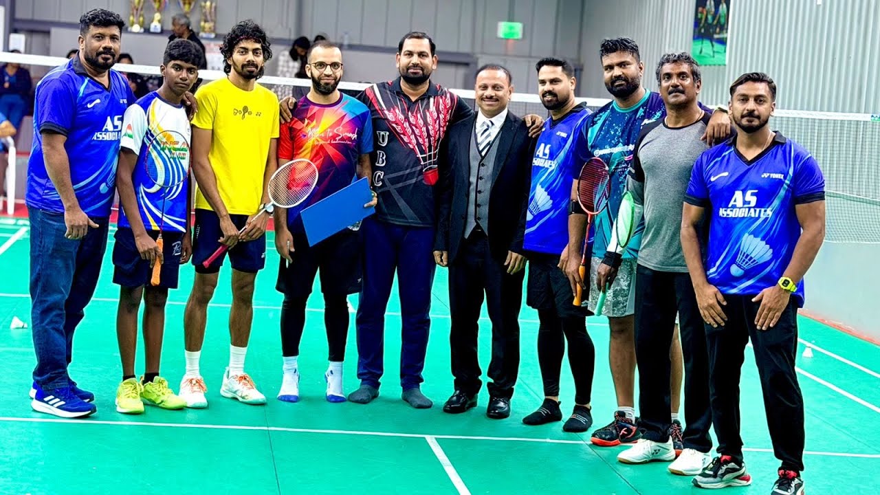 MEN DOUBLES SEMI FINAL MATCH| SUNIL/KIRAN VS FARHAN/MADHAV 1FEB26 AS ASSOCIATES S1