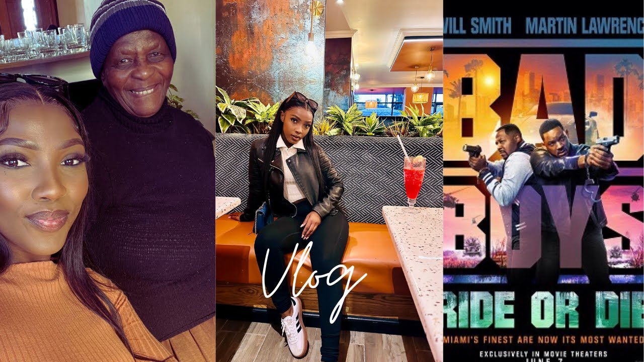 Vlog | Let’s visit my Granny | lunch date | solo Movie Date & more | South African YouTuber