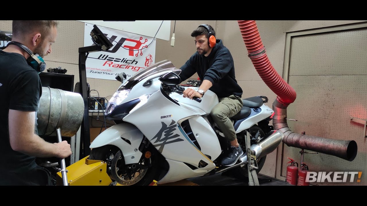 Dyno Test - Suzuki Hayabusa 2021  -  BIKEIT GR