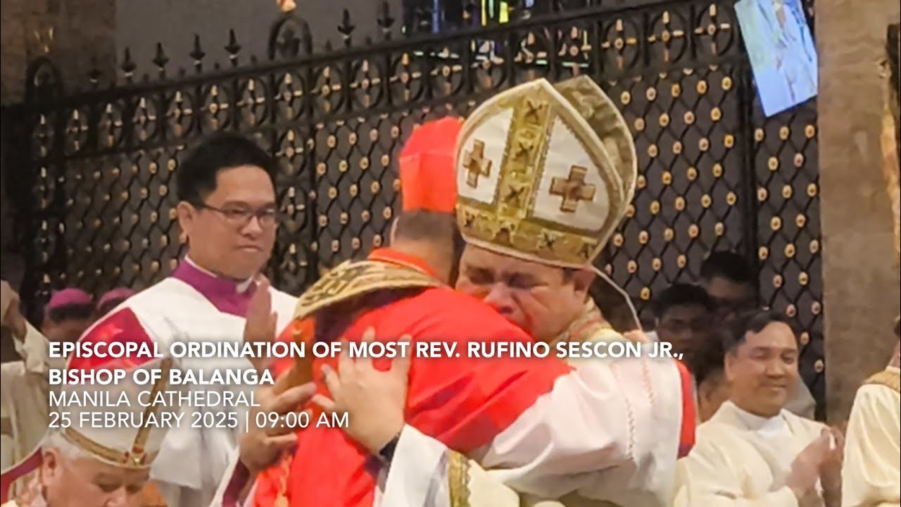 Episcopal Ordination of Balanga Bishop Rufino Coronel Sescon Jr.