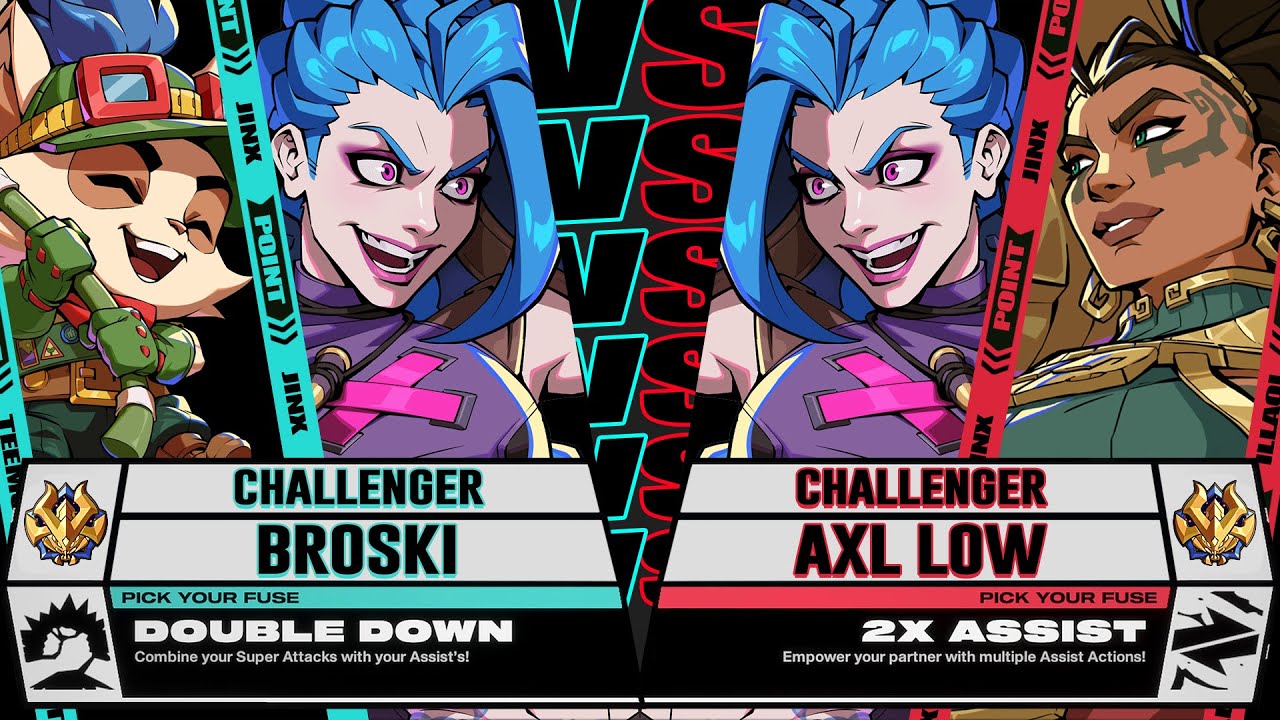 Broski (Jinx / Teemo) vs Mystic Smash (Jinx / Illaoi) - 2XKO
