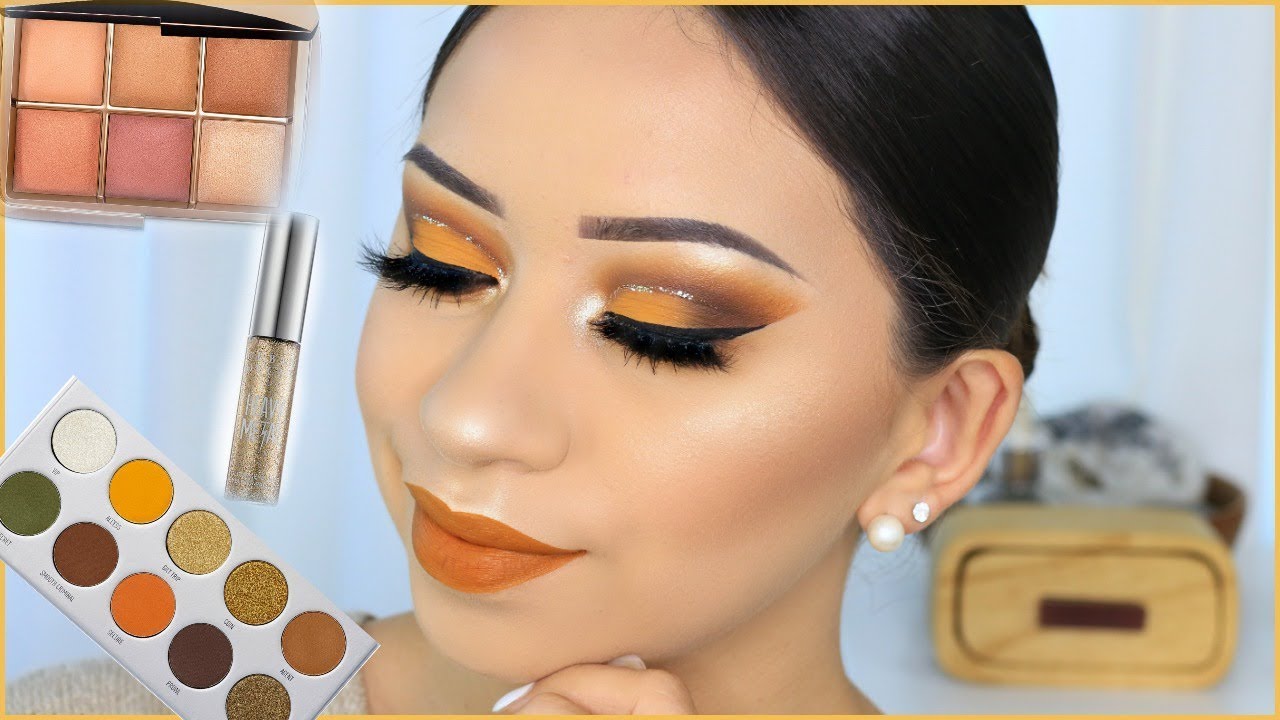 JACLYN HILL ARMED AND GORGEOUS GLITTER CUT CREASE TUTORIAL