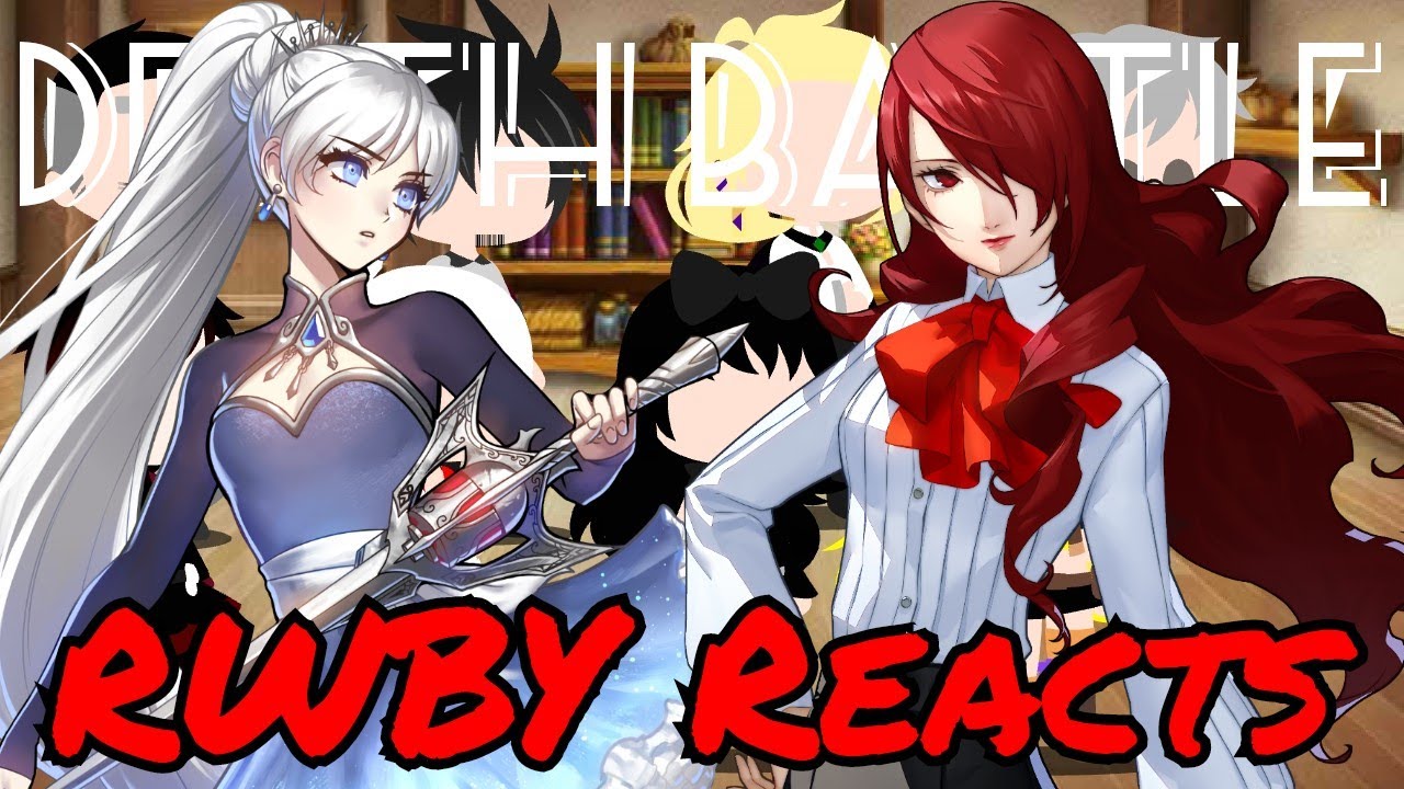 RWBY Reacts To Weiss VS Mitsuru (RWBY VS Persona) | DEATH BATTLE! 