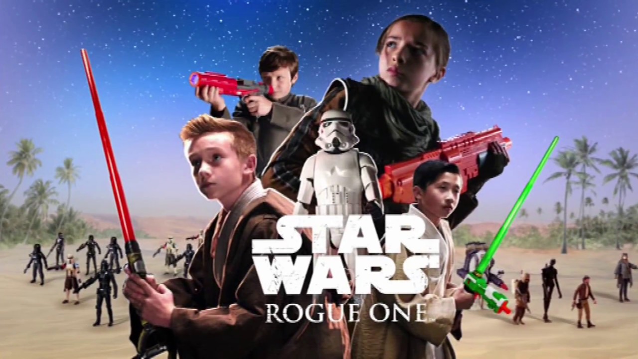 Star Wars Rogue One Nerf Glowstrike Blasters TV Commercial 2016