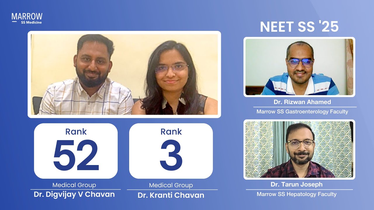 From Rank ~ 600 to Ranks 3 & 52 - The journey of Dr. Kranti & Dr. Digvijay