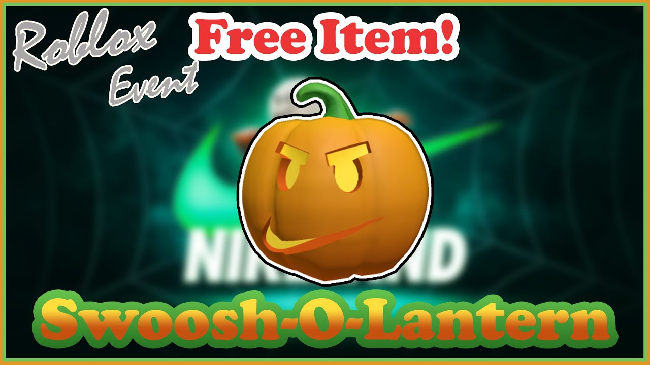 How to Get the Free Halloween Swoosh O Lantern in NIKELAND Roblox