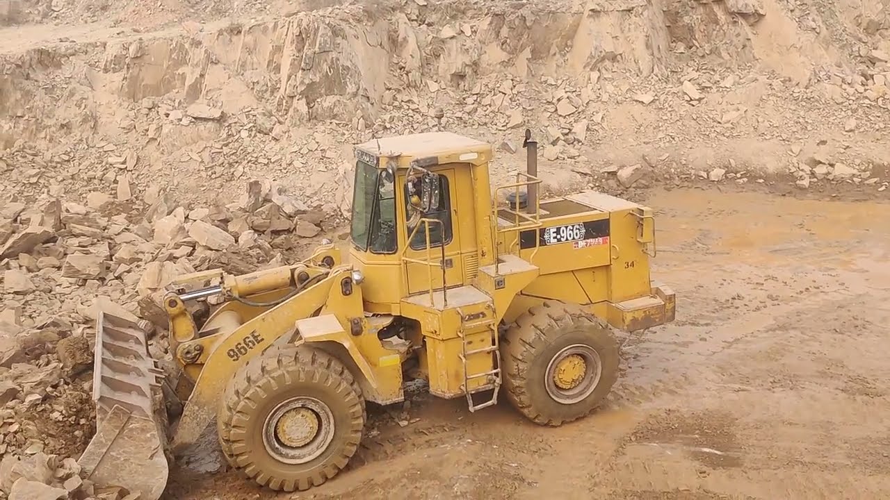 World’s Biggest Stone Loading | Caterpillar Loader & Dumper Truck