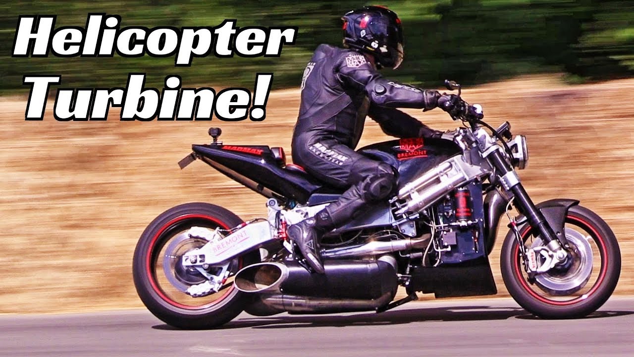 564Hp World Fastest's Helicopter Turbine Motorbike! - Madmax Streetfighter at 2019 Goodwood FOS