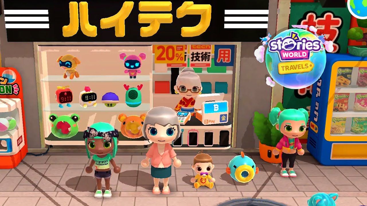Stories World™ Urban City | Japan District #4 | Cute Little Games