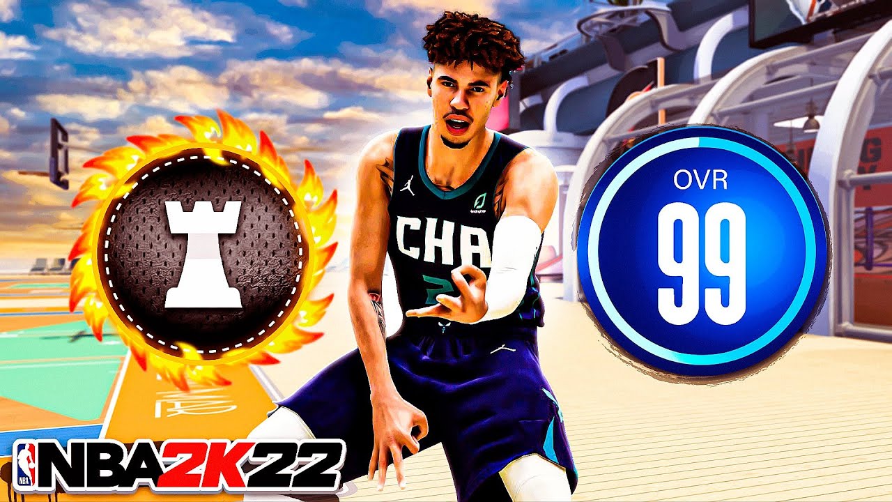 99 LAMELO BALL BUILD is UNGUARDABLE on NBA 2K22