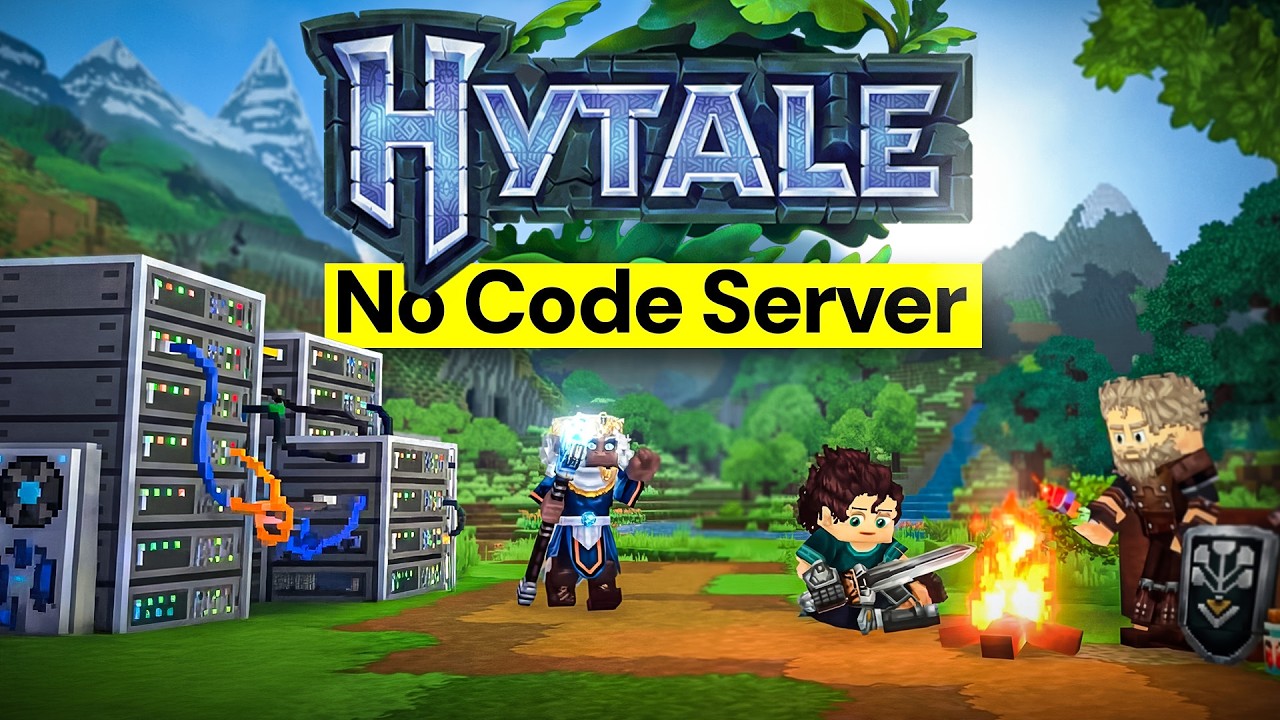 Create your OWN Hytale Server (No coding required)!