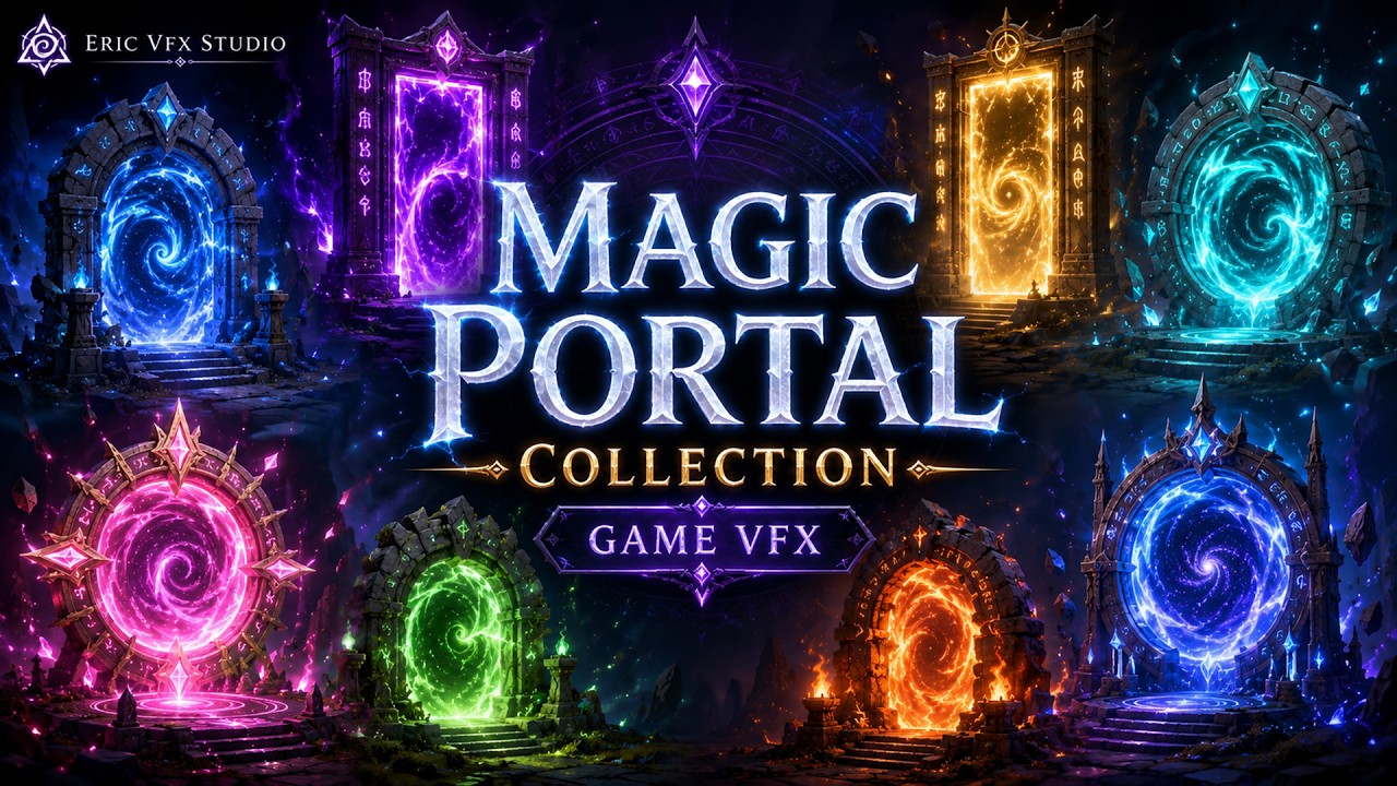 Unity Game VFX - Magic Portal(Tutorial)