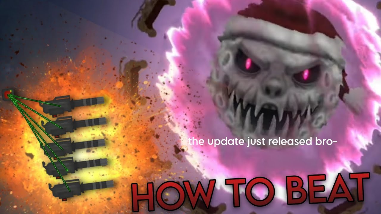 A Simple Method to Defeat The New Fruit Playground Christmas Boss (+How to update game) 