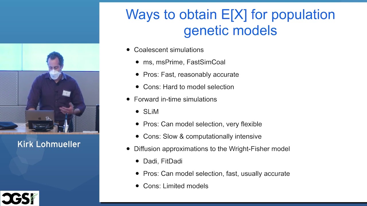 Kirk Lohmueller | The Poisson Random Field model in population genetics | CGSI 2022