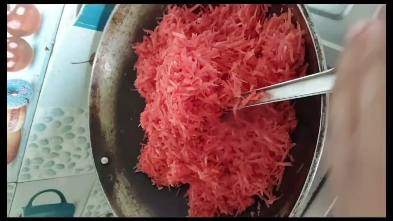 Home made Gajar ka halwa by krish
