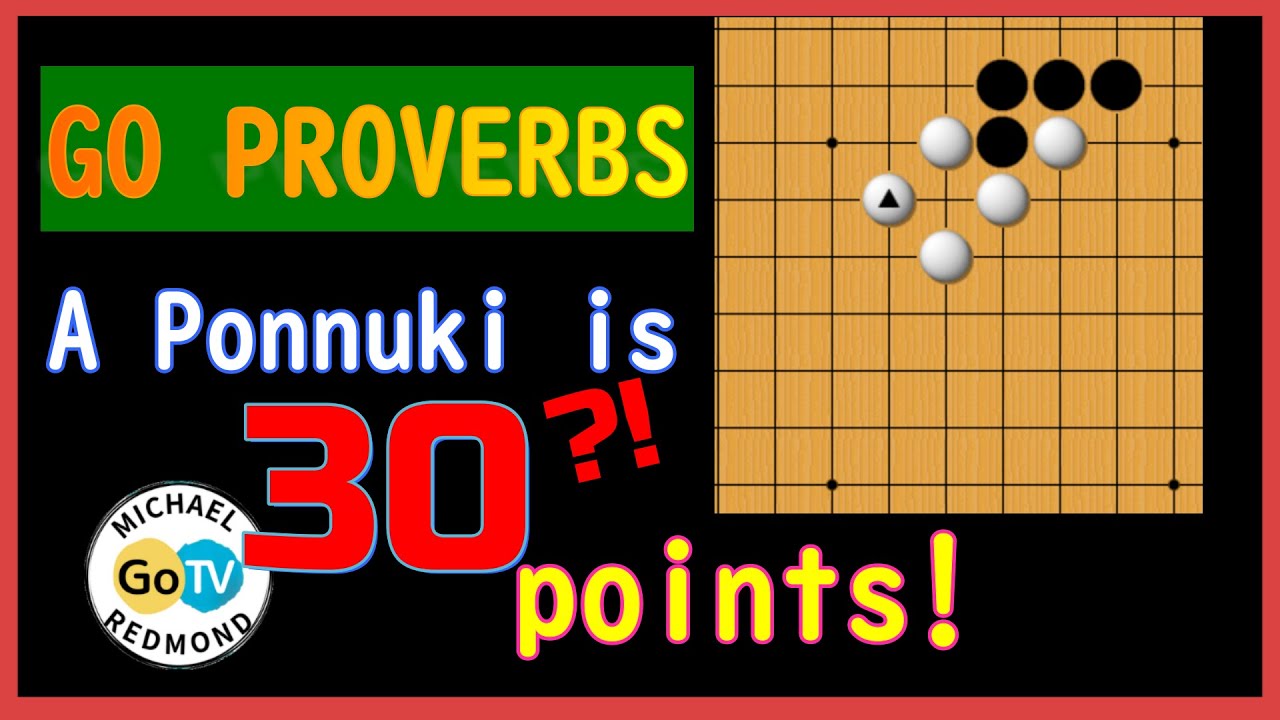 A Ponnuki is worth 30 points