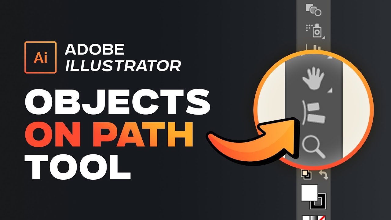 How to Use the Objects on Path Tool in Adobe Illustrator