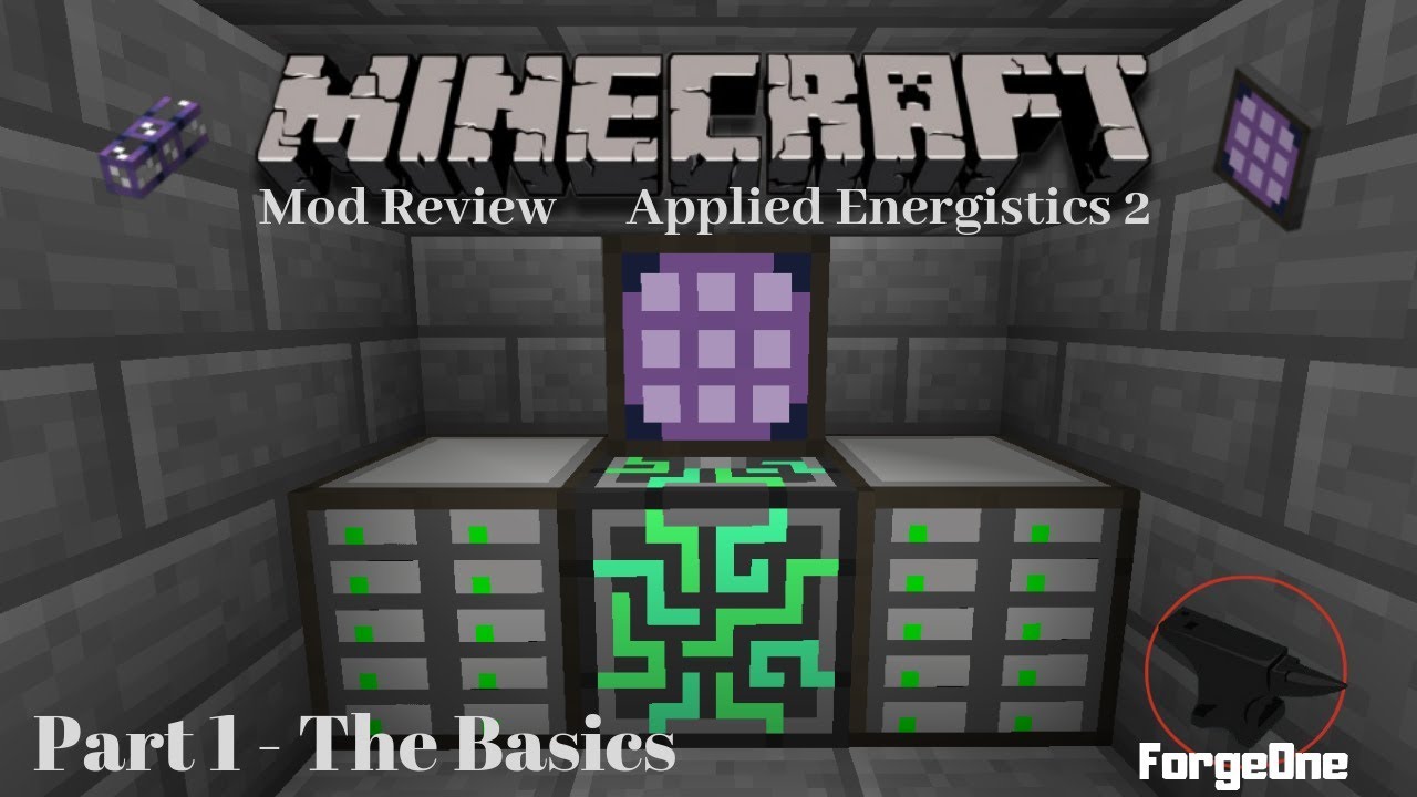 Applied Energistics 2 - Part 1 - The Basics - Minecraft Mod Review (1.12.2)