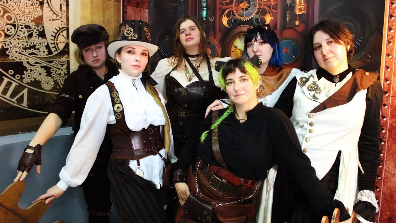 FiCTiON - Steampunk dance (Azari - Whisper Whisper Whisper, Kimura Kaera - Wonder Volt)