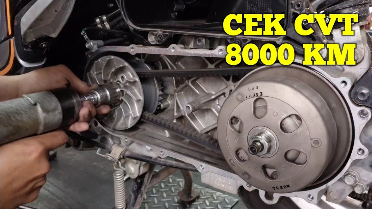Bongkar Pasang CVT scoopy FI || Perawatan CVT scoopy