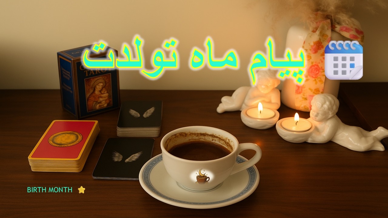 تیتر: ۱۲ ماه پیش رو… پیام اختصاصی برای متولدین هر ماه 🎂🗓️فال تاروت , فال قهوه , فال شمع,BIRTH MONTH