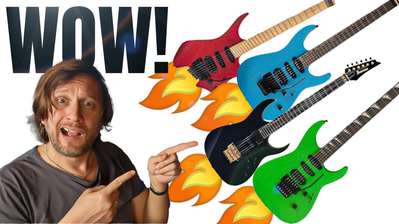 Le CHITARRE più VELOCI del 2023 - Charvel, Jackson, Ibanez, Strandberg | StrumentiMusicali.net