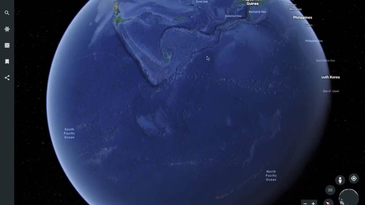 The World Turned Upside Down (in the new Google Earth)