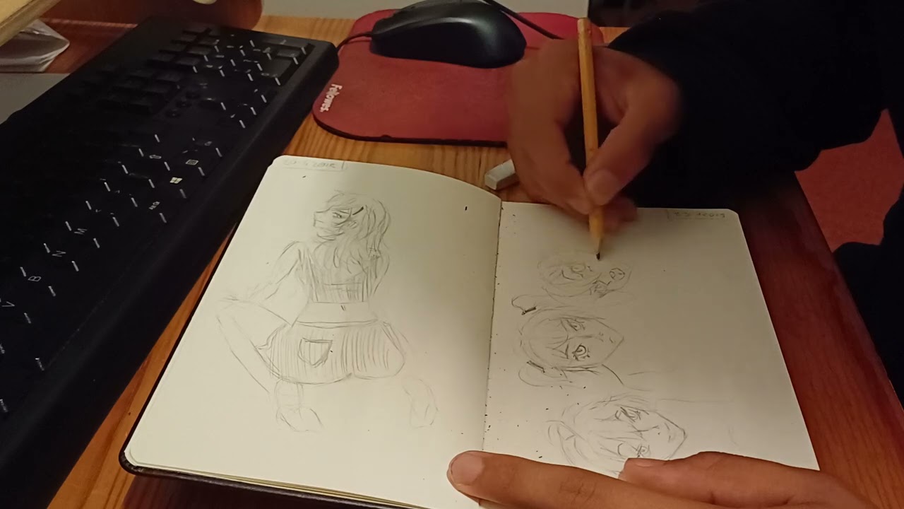 daily drawing practice | 82 | i hate myself