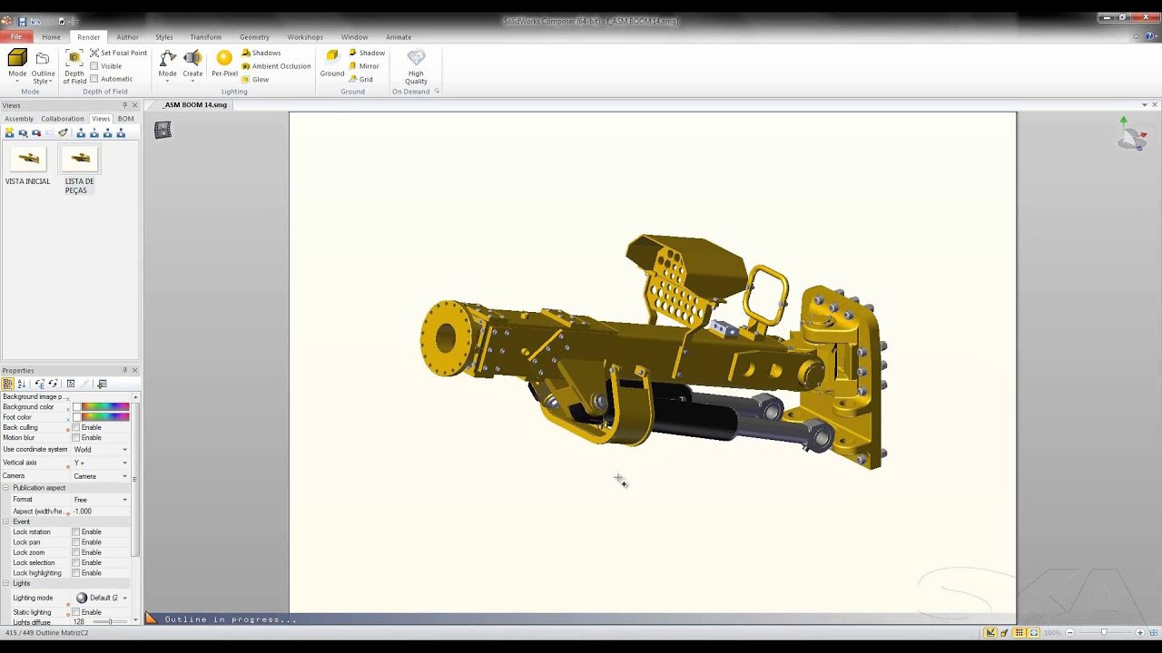 SOLIDWORKS | Criando manuais e instruções de montagem com SolidWorks Composer