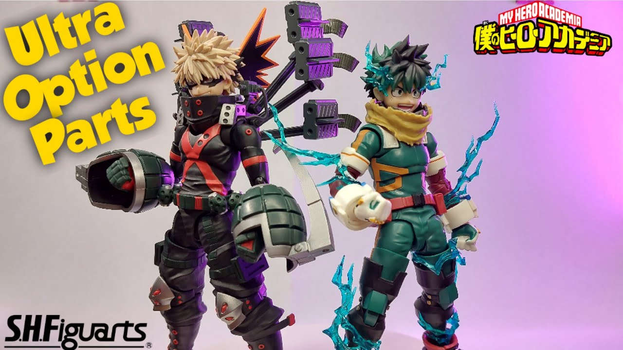 Must Buy!! SHF Ultra Option Parts Set - My Hero Academia #bandai #anime #asmr #actionfigures #toys