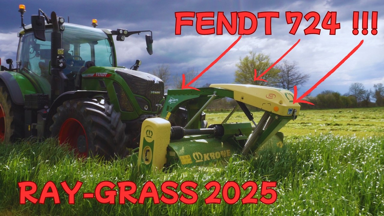 TOP DÉPART DES FAUCHES 2025 en FENDT 724 & KRÔNE 9 mètres ! 😍📷