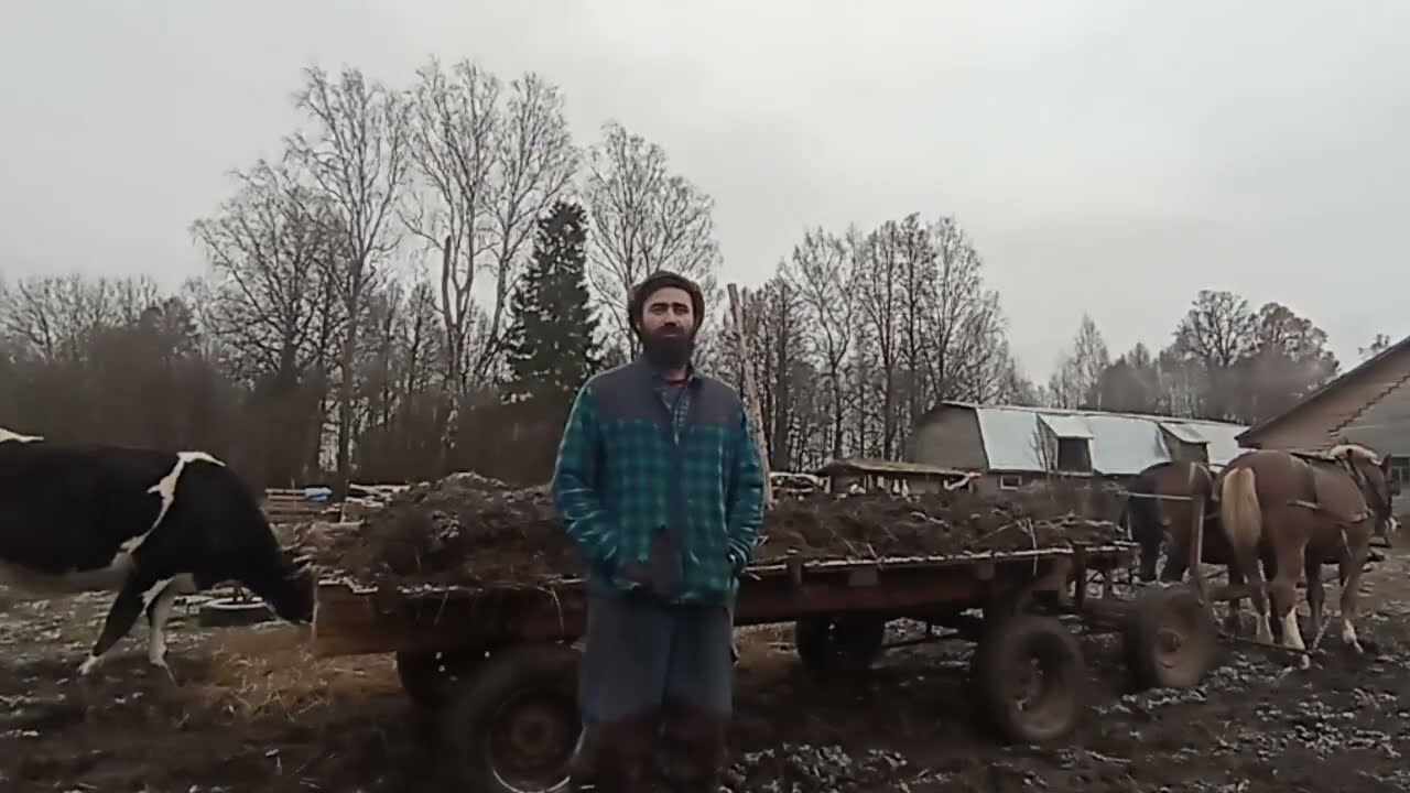 Управление навозом на маленьком хозяйстве. 
