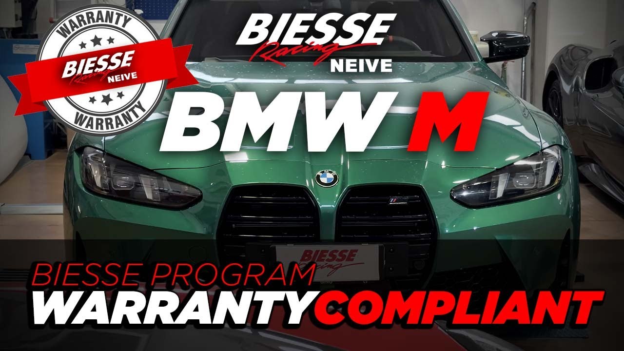 BMW M GXX STAGE1 STAGE1+ warranty compliant by BIESSE RACING NEIVE