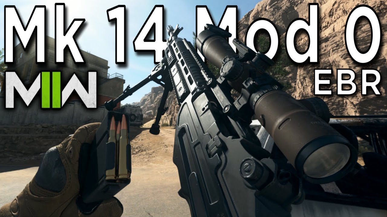 Mk 14 Mod 0 EBR (EBR-14) in Modern Warfare II Gameplay
