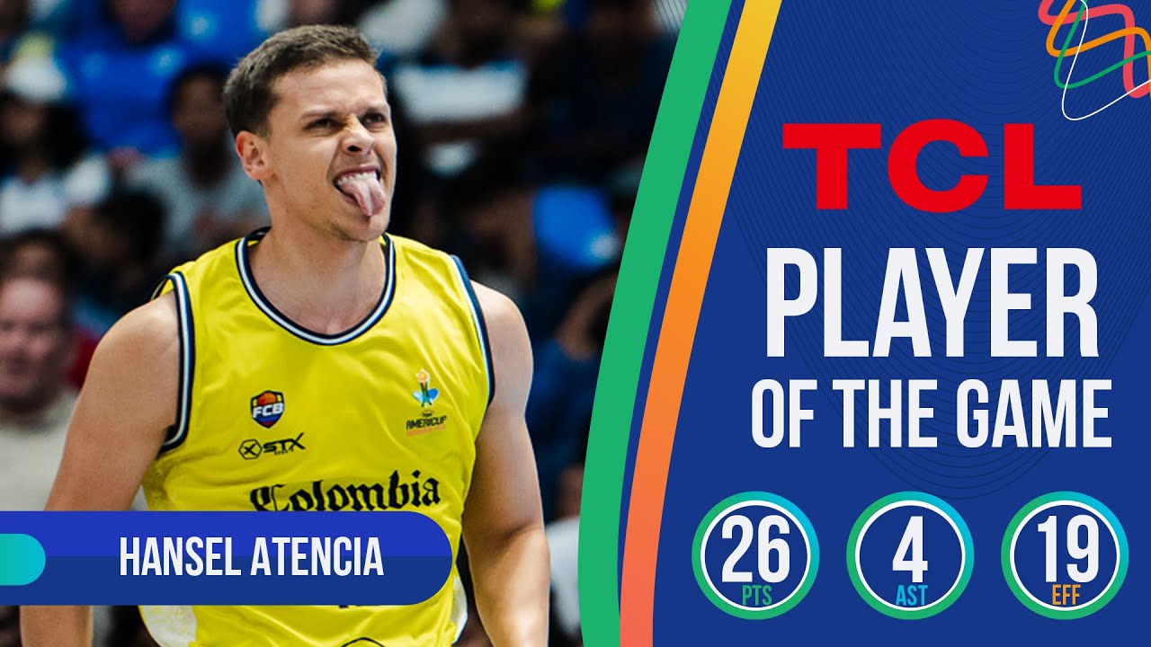 Hansel Atencia (26 PTS,  8 3PM) unstoppable as COL 🇨🇴 secure comeback W over NCA at #AmeriCup 2025!