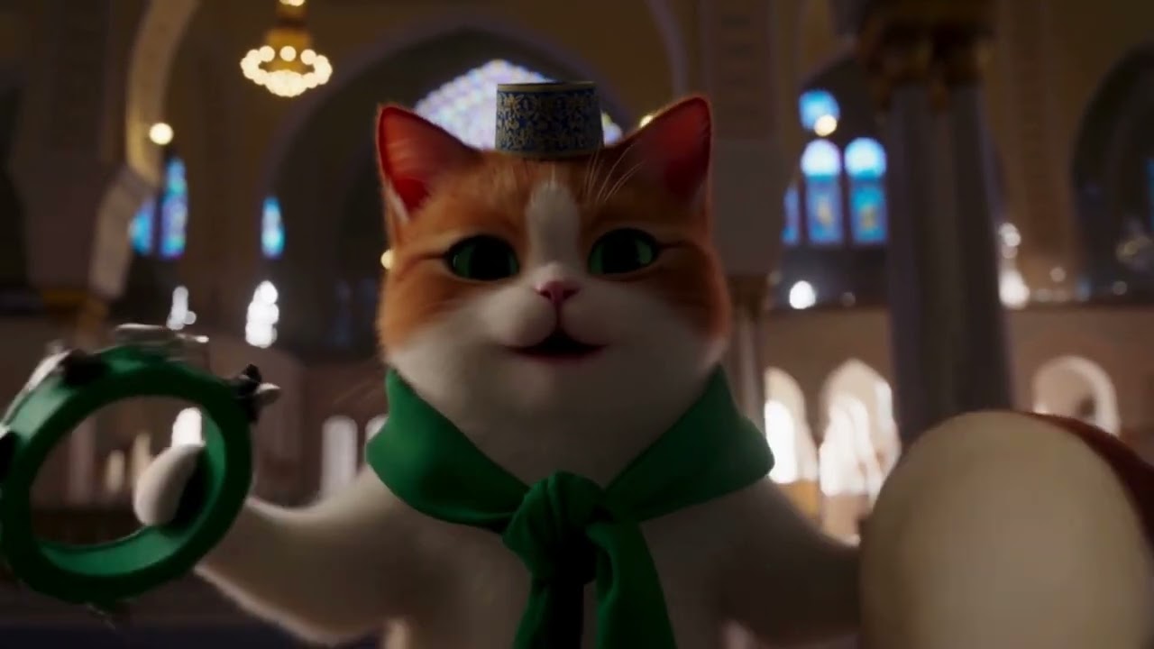 KUCING SHOLAWAT ALLAHUL KAFI ROBBUNAL KAFI || Kucing Sholawat