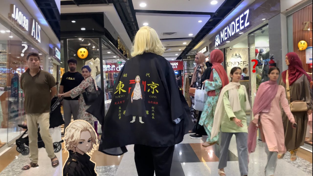 Tokyo Revengers Sano Manjiro (Mikey) Cosplay In Public 🇵🇰 | Caught Epic Reaction🤩💛| Public Reaction