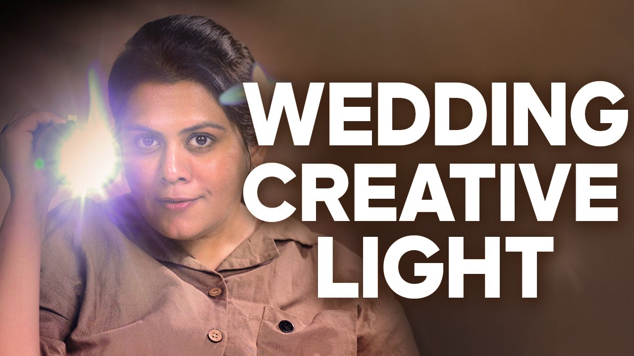 Change your Wedding Shoot Game With this One Creative Light | Take Wow Shots Easily