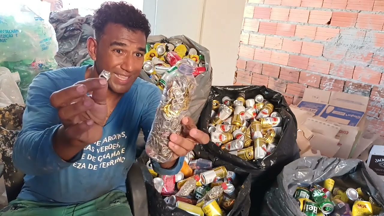 Lacre de alumínio das latinhas. Mito ou verdade? Reciclagem de latinha de alumínio