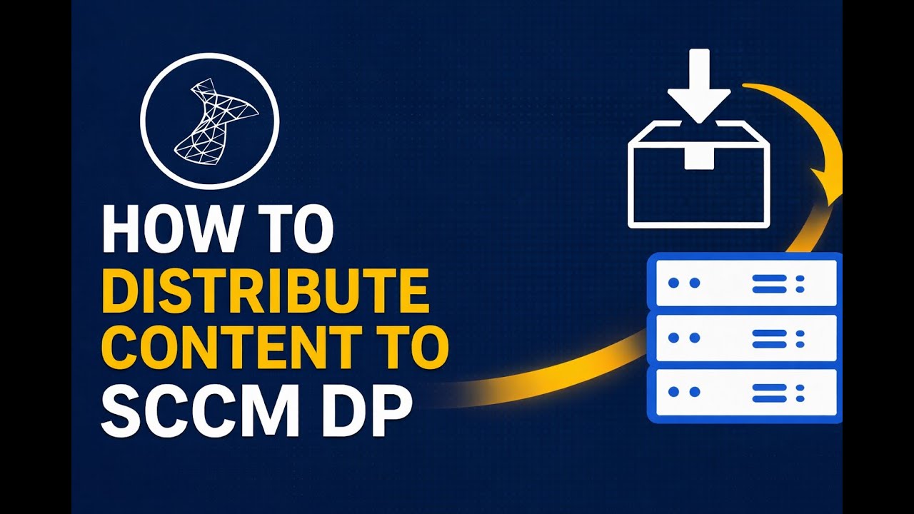 Как распространить контент на точку распространения SCCM | Полное пошаговое руководство