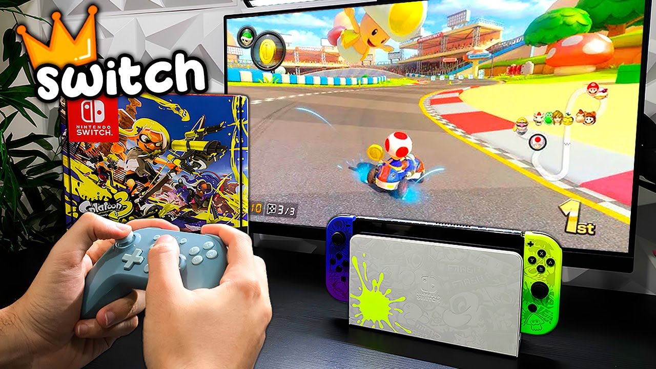 Uma Noite com o Nintendo Switch Desbloqueado + Unboxing