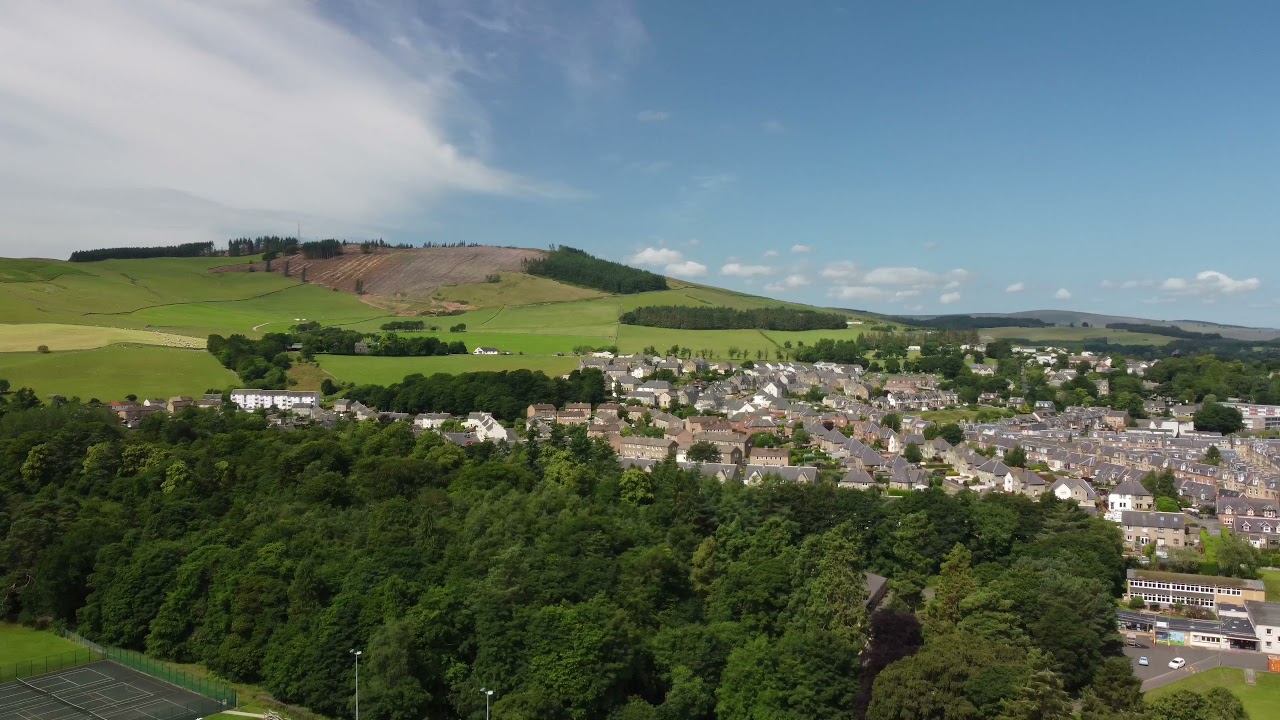Galashiels from above