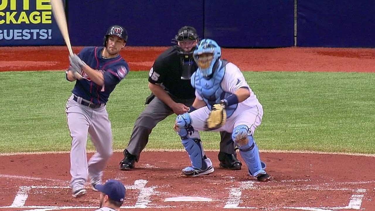 MIN@TB: Fuld's two-out RBI double extends early lead