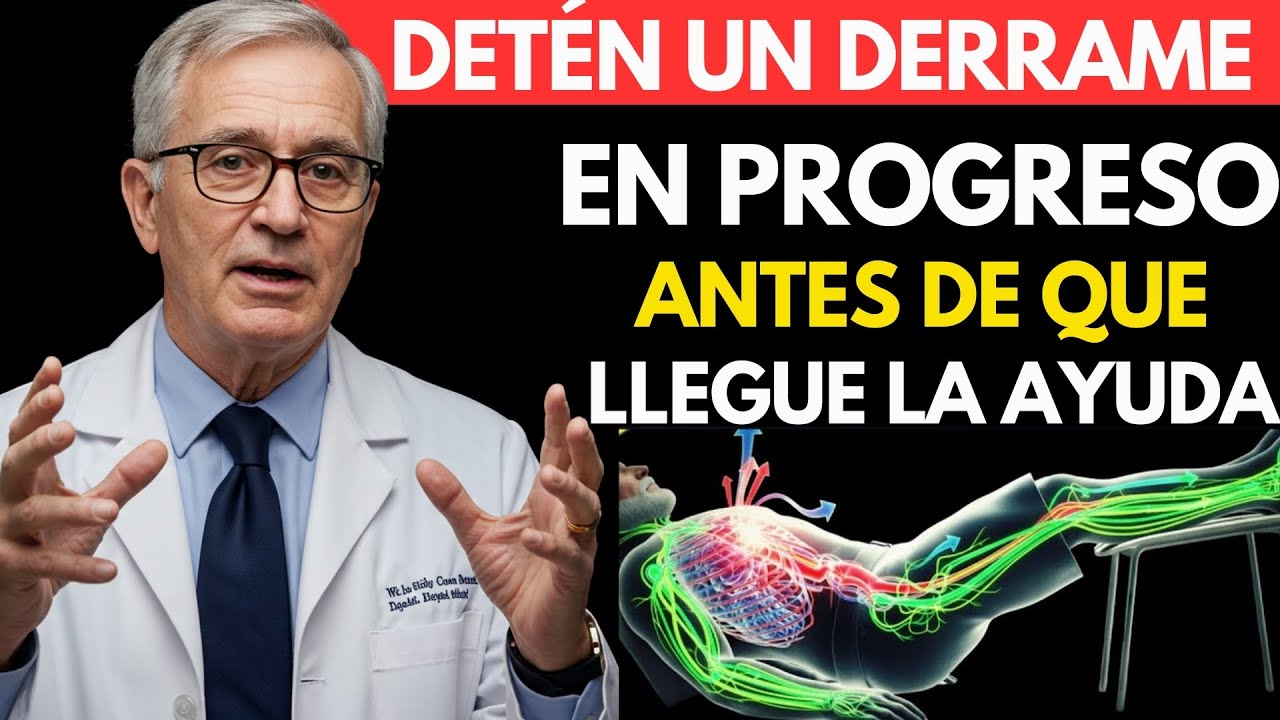 Mayores, HAGAN ESTO antes de que llegue ayuda —el truco de 3 minutos que FRENA un ACV | salud senior