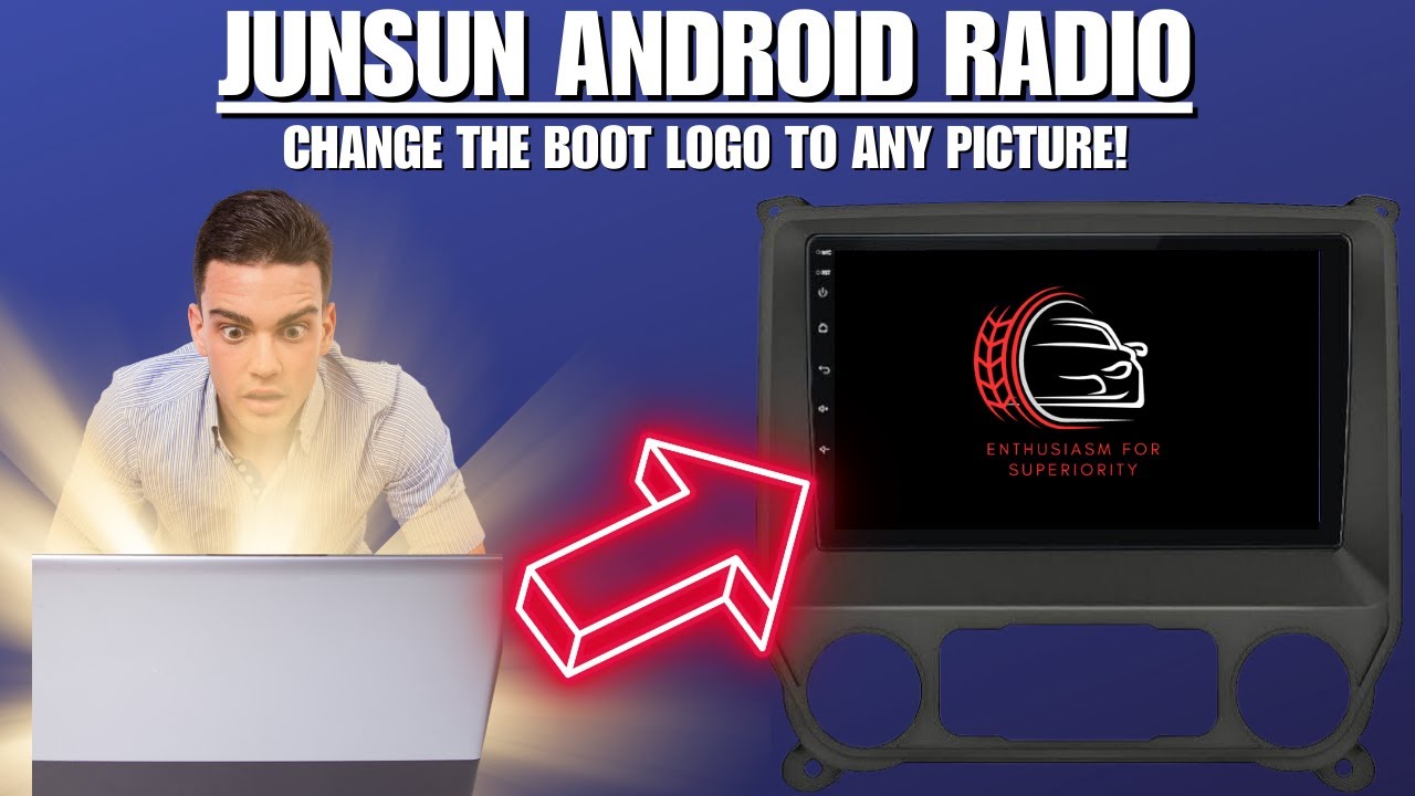 Junsun Android 8+256 ГБ: измените логотип загрузки на любую пользовательскую картинку при запуске!