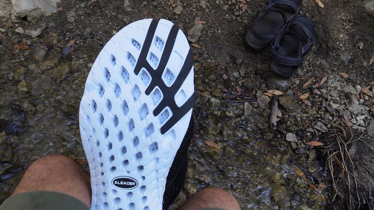 New water shoes for wet hikes