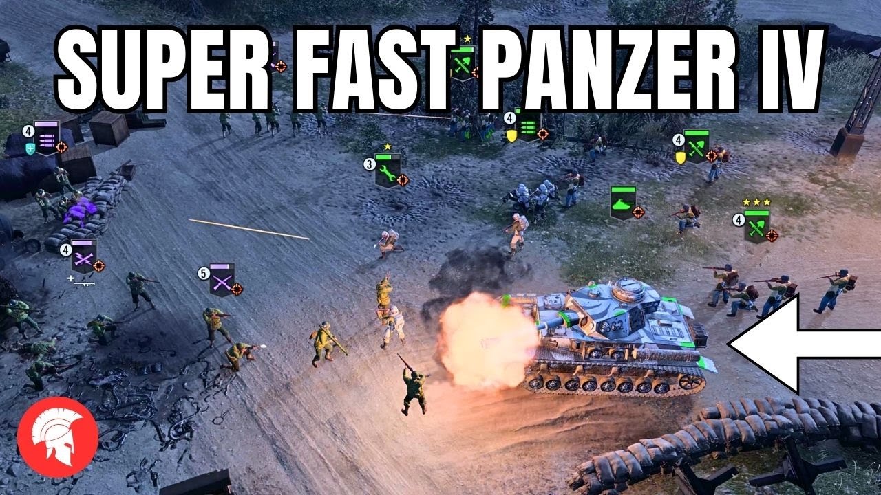 TOO RISKY!? PANZER IV SUPER FAST TECH | COH3 | Wehrmacht Gameplay | 4vs4 | No Commentary